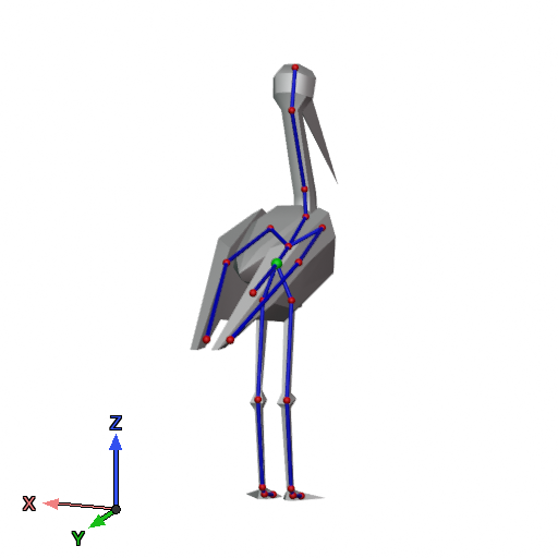 Stork rig render, back view